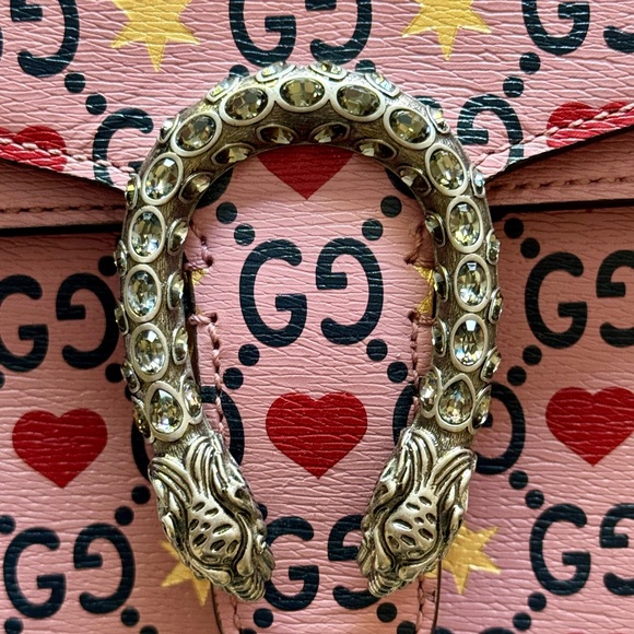 Limited Edition Gucci Heart Dionysus Bag with Prada Dustbag - Picture 2 of 10